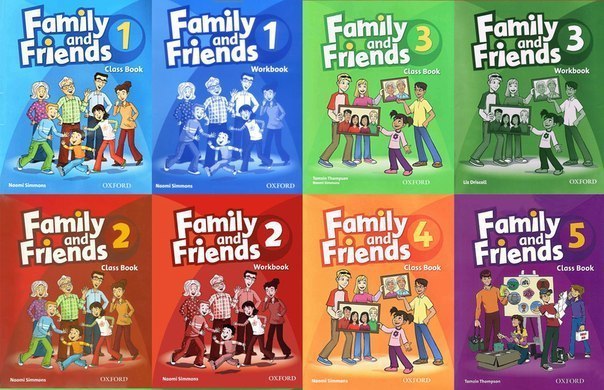Серия учебников Family and Friends 